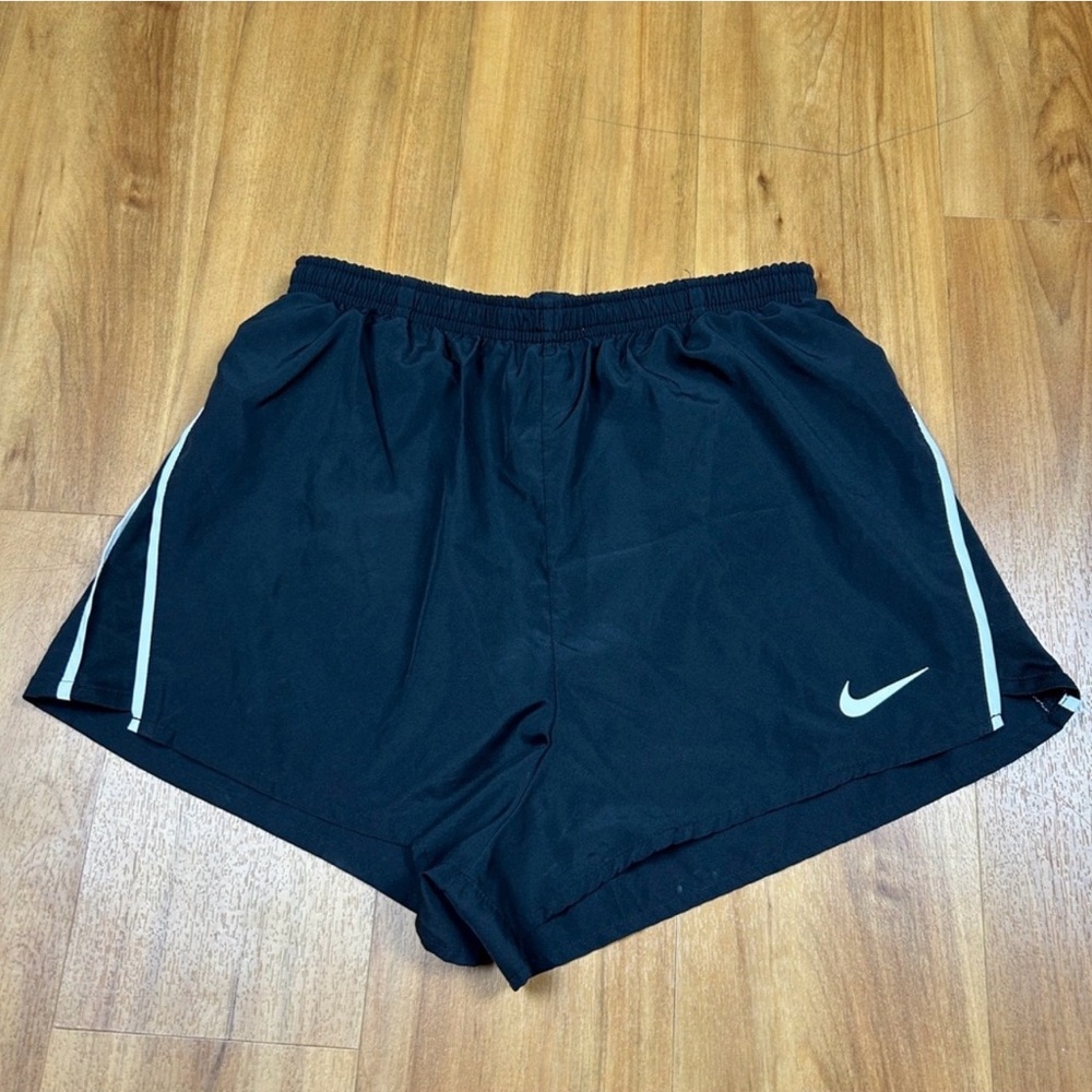 Nike Dri-FIT Men's Medium Black Running Shorts Lined Athletic Gym Active